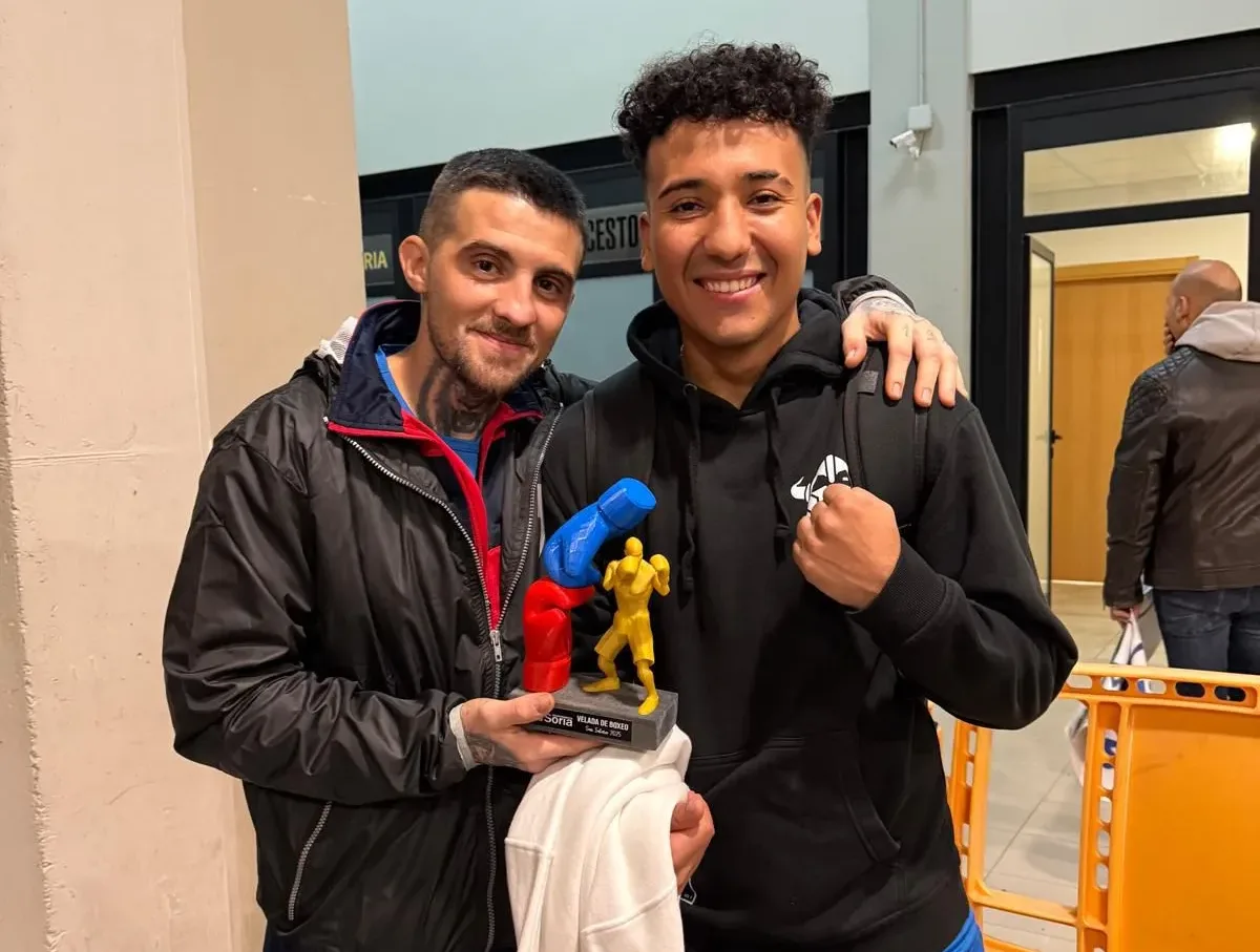 El púgil Wilder Steven Camacho se impone por decisión unánime en el evento 'San Saturio' de Soria