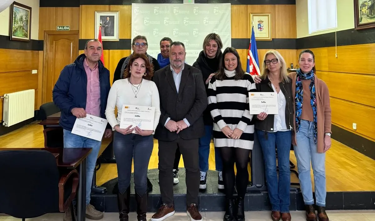 Camponaraya clausura el programa mixto de empleo y formación sociosanitaria 2024