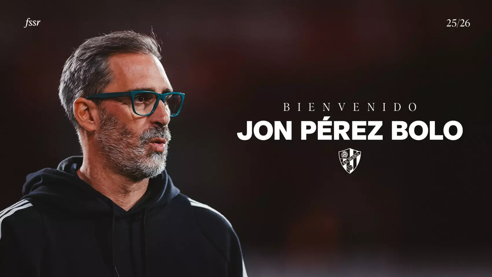 Jon Pérez Bolo, nuevo entrenador de la SD Huesca