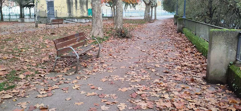 El PSOE denuncia el “estado de abandono generalizado” de parques y zonas públicas de Ponferrada
