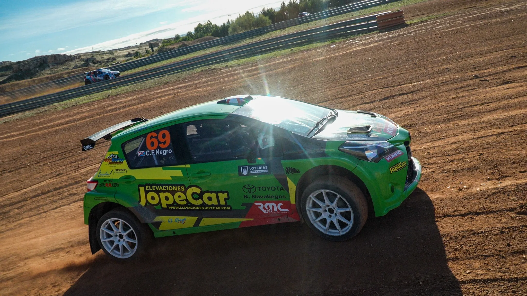 Carlos Fernández Negro, subcampeón de España de Rallycross