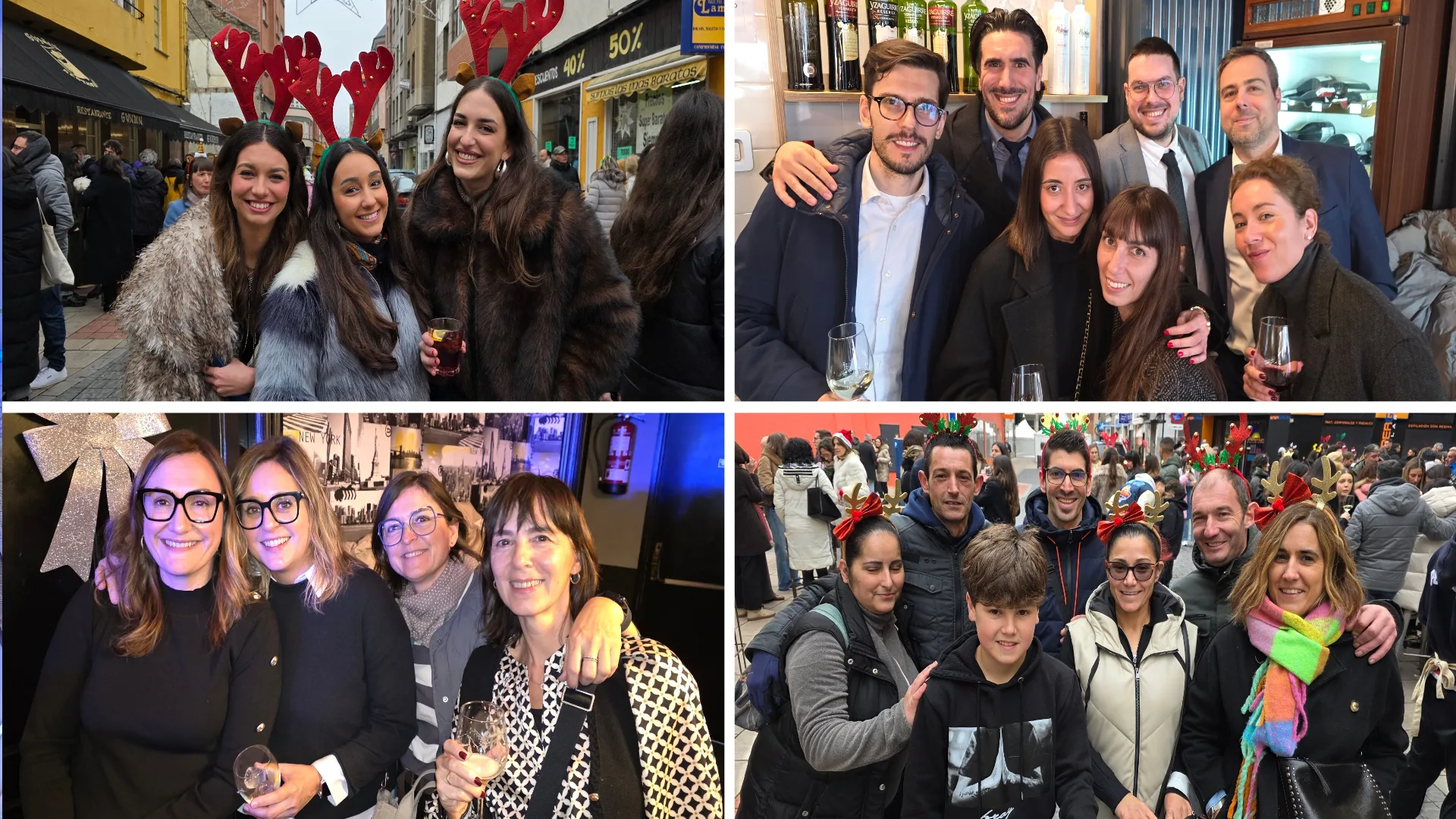FOTOS | Ponferrada consolida la Tardebuena como nuevo ritual navideño entre los jóvenes