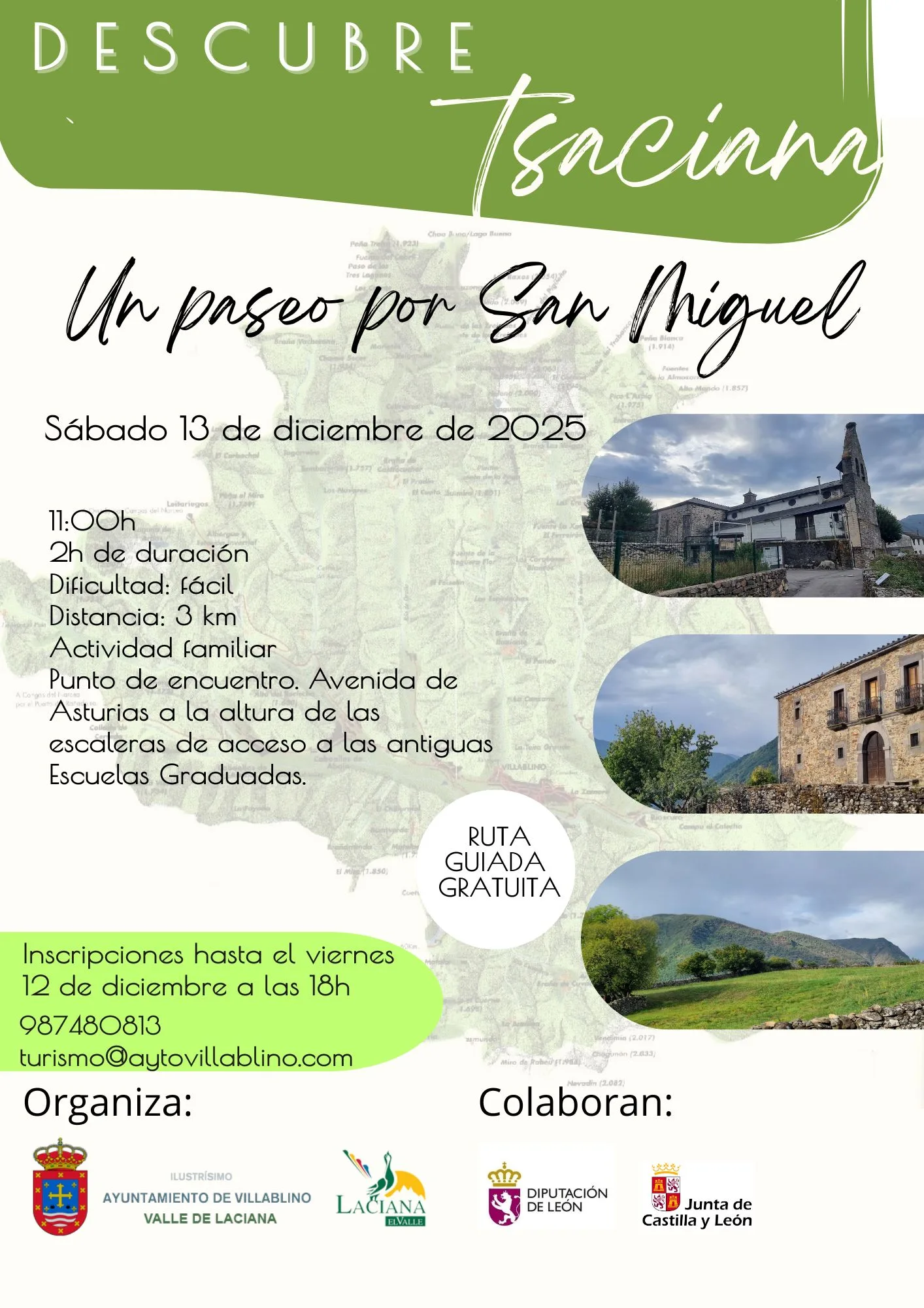 Descubre Tsaciana invita a un paseo por San Miguel en el Día de Santa Lucía