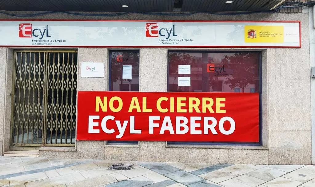 CCOO denuncia “la falta de diálogo social y de información previa” en el cierre de la oficina de empleo de Fabero