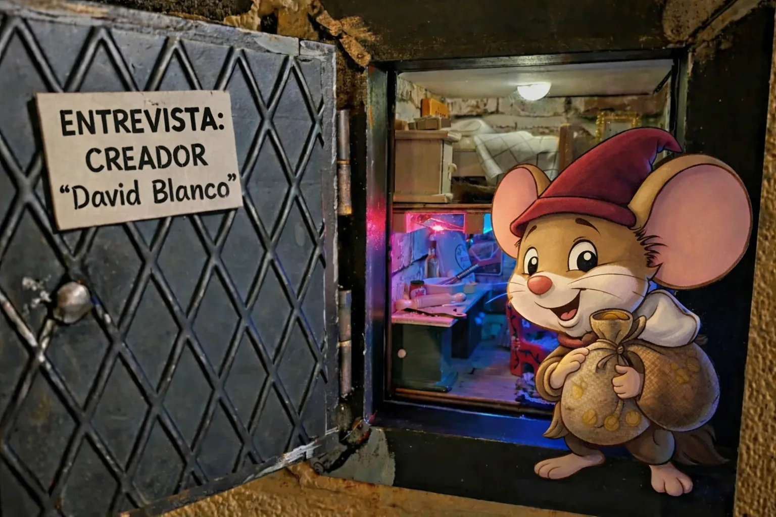 Entrevista | David Blanco, creador de la Casita del Ratoncito Pérez de Ponferrada: “Mi idea es ir ambientándola con las diferentes épocas del año y tradiciones que tenemos aquí”
