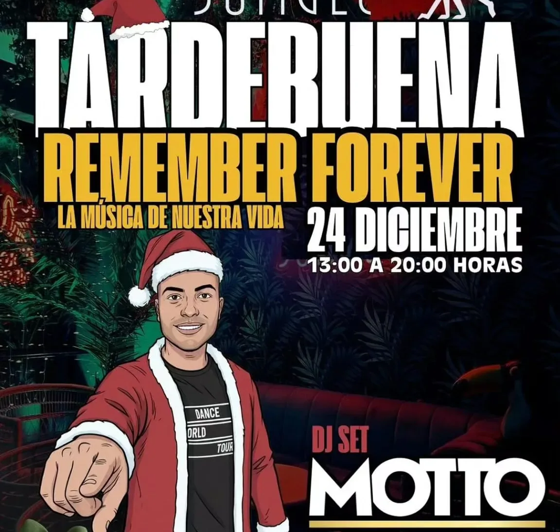El 24 de diciembre: la Tardebuena ‘Remember Forever’ llenará de música el Museo Jungle de Ponferrada