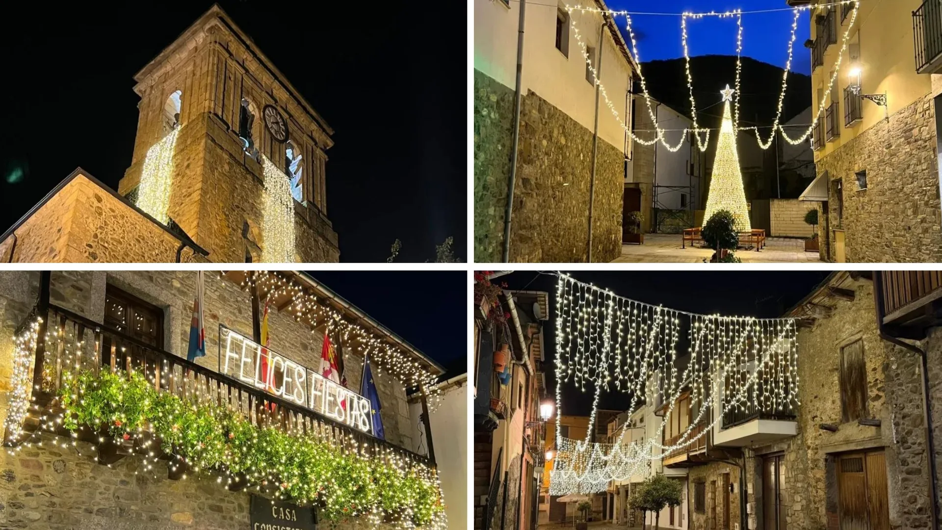 FOTOS | Molinaseca: La Navidad ilumina uno de los pueblos más bonitos de España