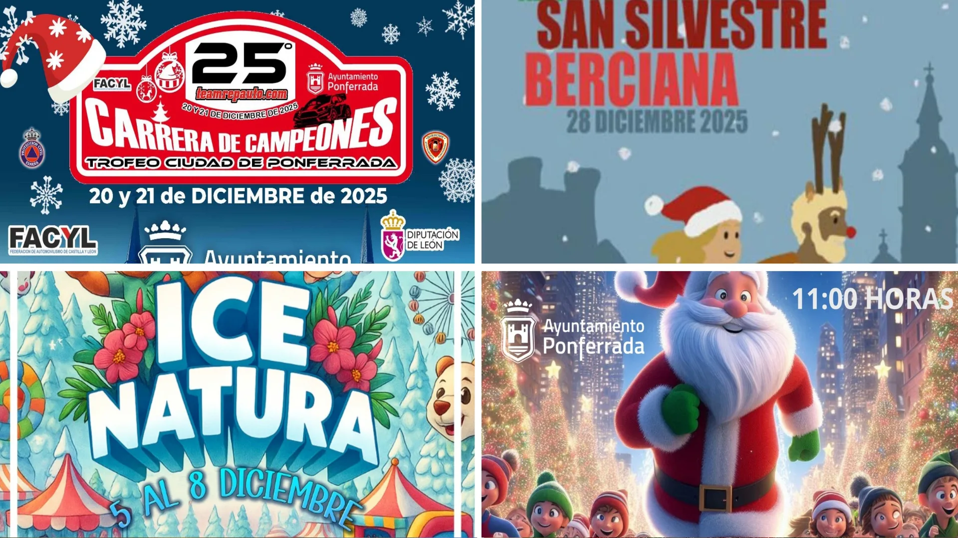 PROGRAMA | Ponferrada lanza una Navidad llena de actividades para familias, jóvenes y niños