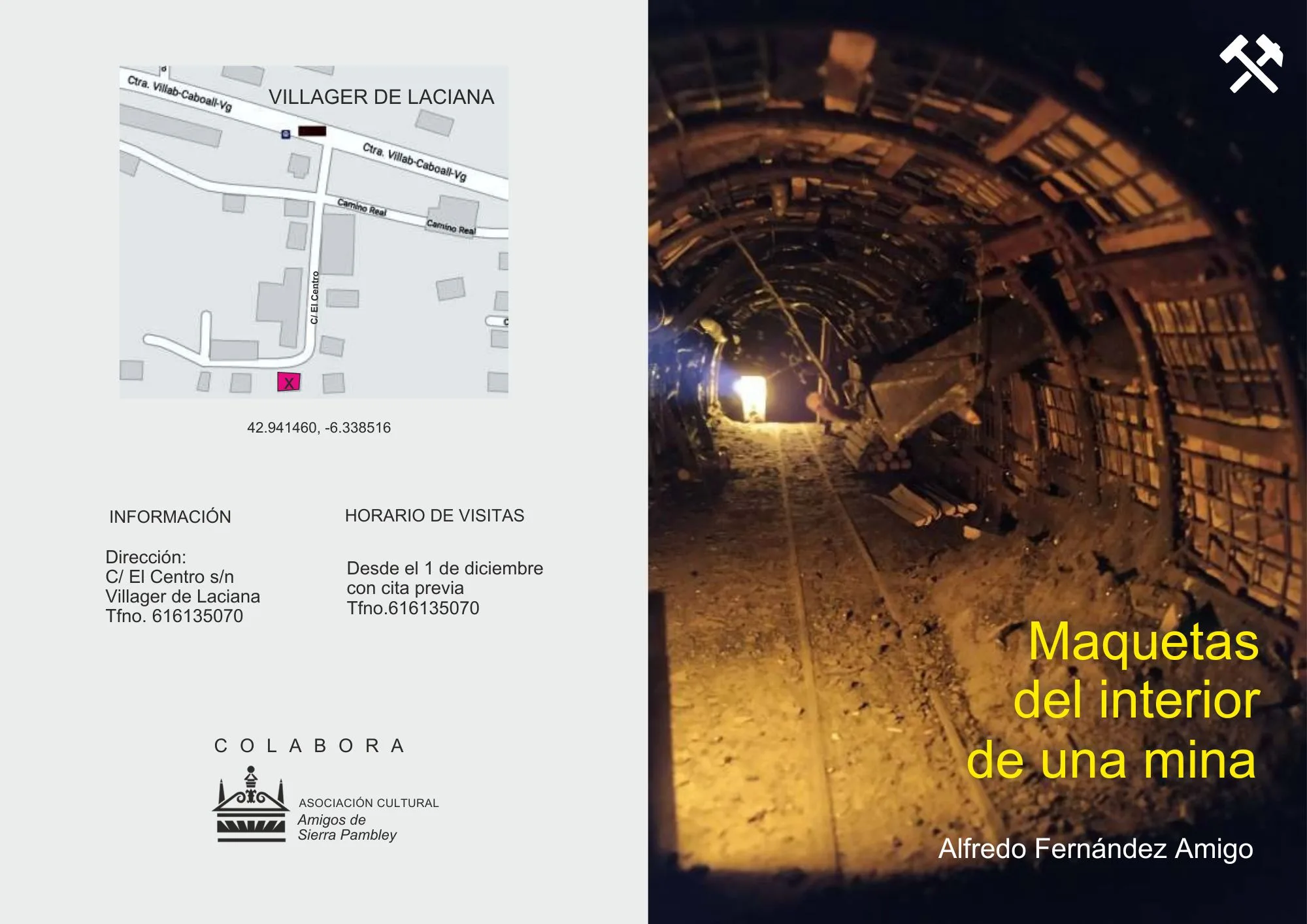 Las maquetas mineras de Alfredo Fernández sorprenden por su realismo en el Valle de Laciana