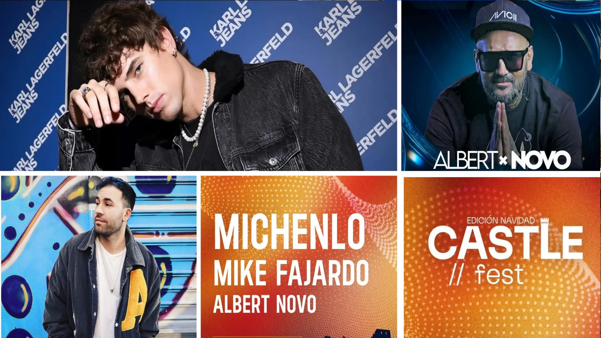 La Avenida del Castillo acogerá el 27 de diciembre el 'Castle Fest' con Micheno, Mike Fajardo y Albert Novo