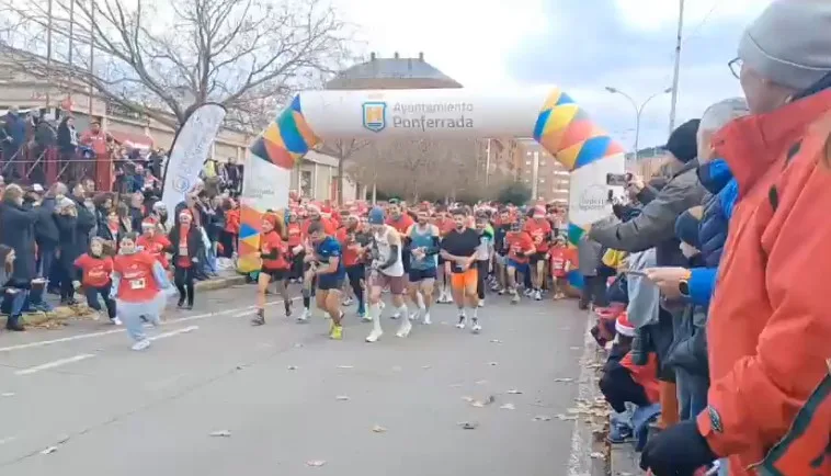 Ponferrada despide el año corriendo: récord en la San Silvestre Berciana con 1.500 inscritos