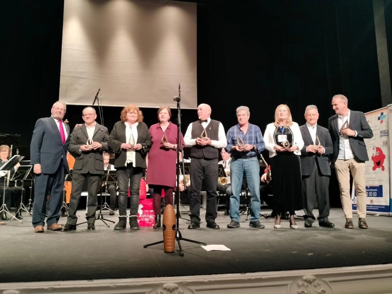 Ceremonia del 50 aniversario de la Hermandad de Donantes de Sangre en Ponferrada
