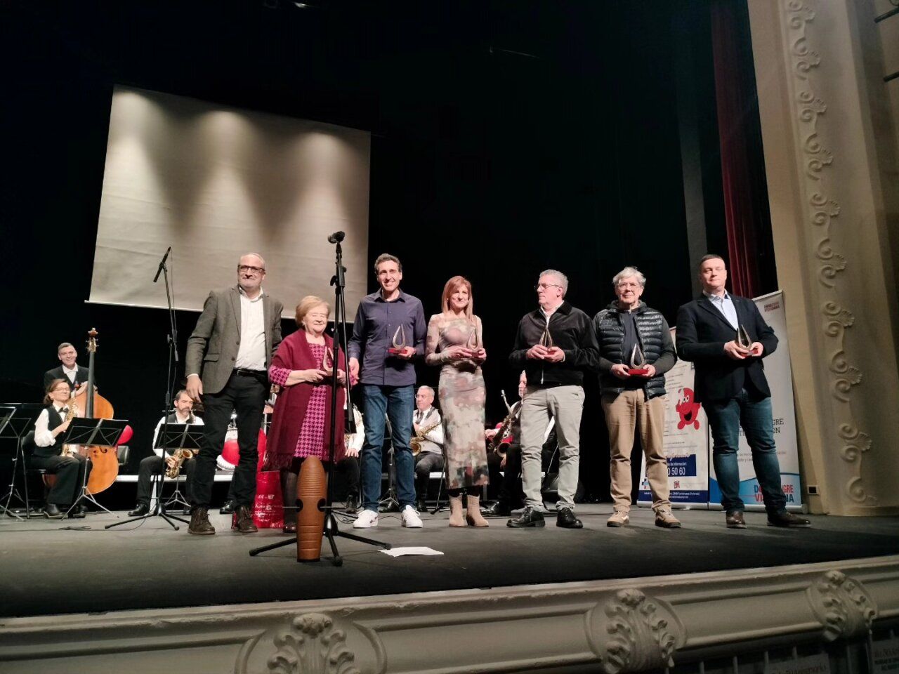 Gala conmemorativa del 50 aniversario de la Hermandad de Donantes de Sangre en Ponferrada