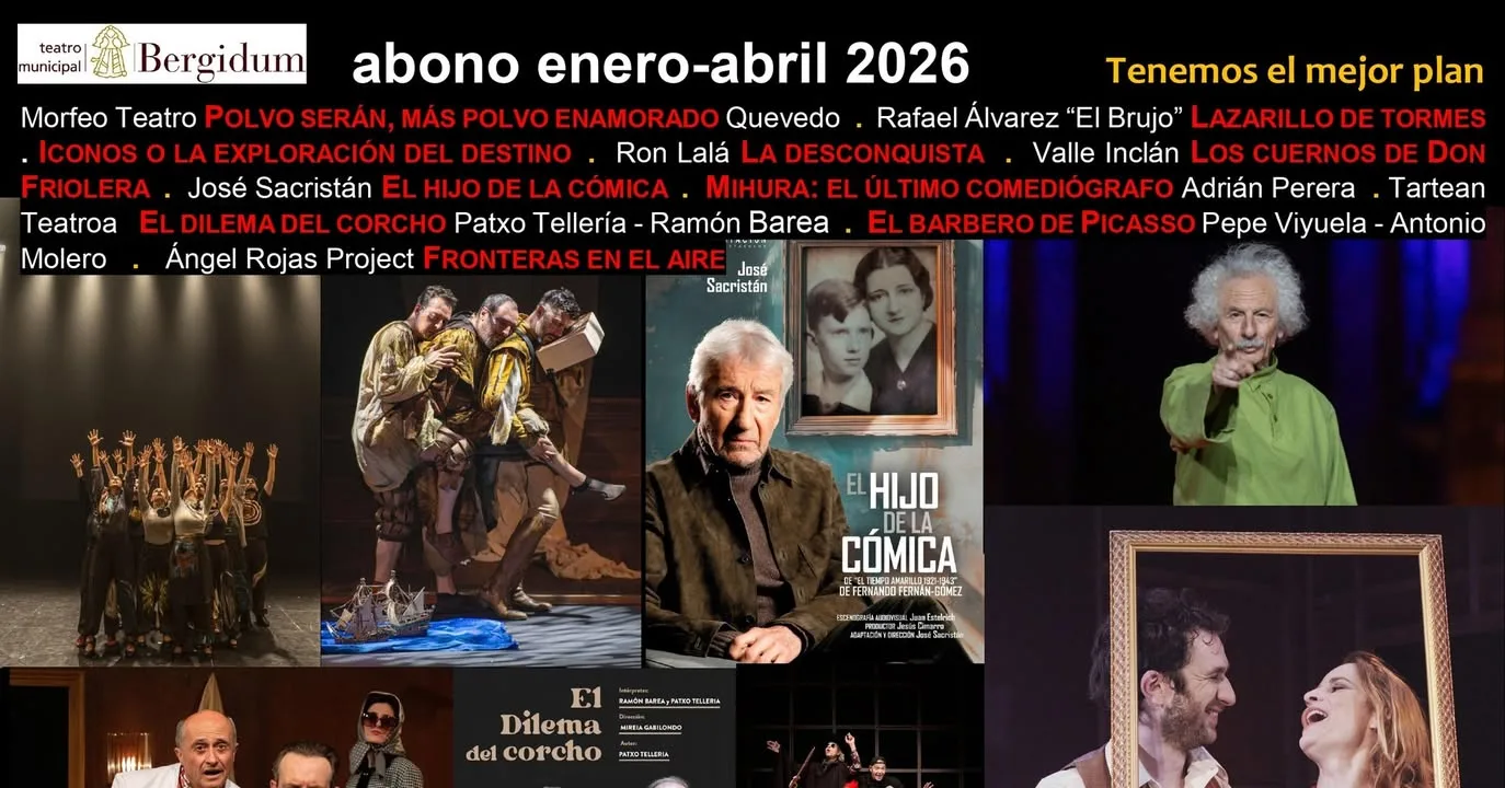 El Barbero de Picasso: Comedia con Pepe Viyuela y Antonio Molero en el Teatro Bergidum, 15 y 16 de abril