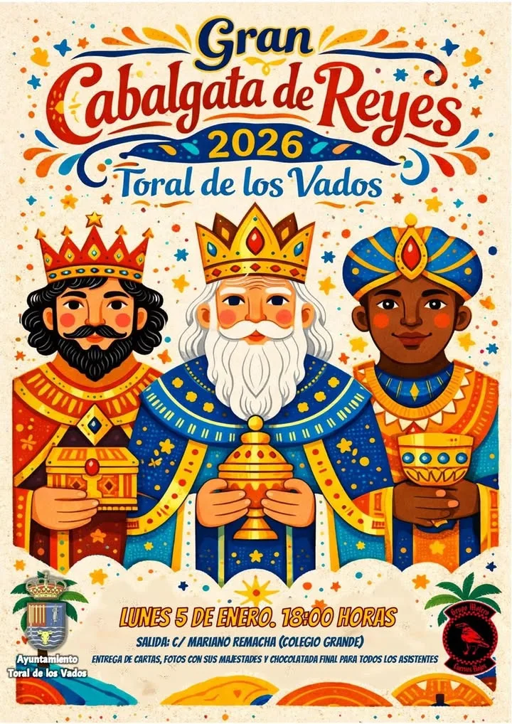 Toral de los Vados se prepara para la Gran Cabalgata de Reyes Magos el 5 de enero