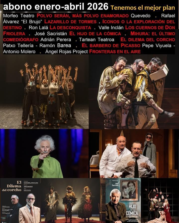 Nuevos abonos de invierno disponibles hasta el 9 de enero en la web y taquilla de Escena Ponferrada