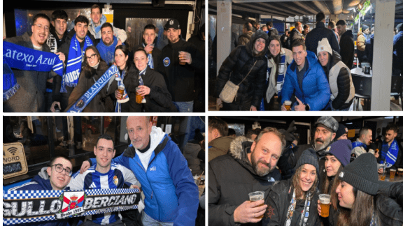 FOTOS | La afición de la Ponfe en el Bar El Toralín