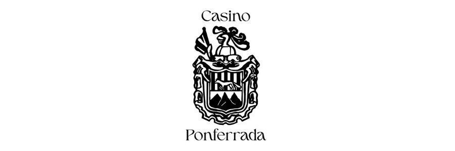 Logo del Casino de Ponferrada con escudo y texto