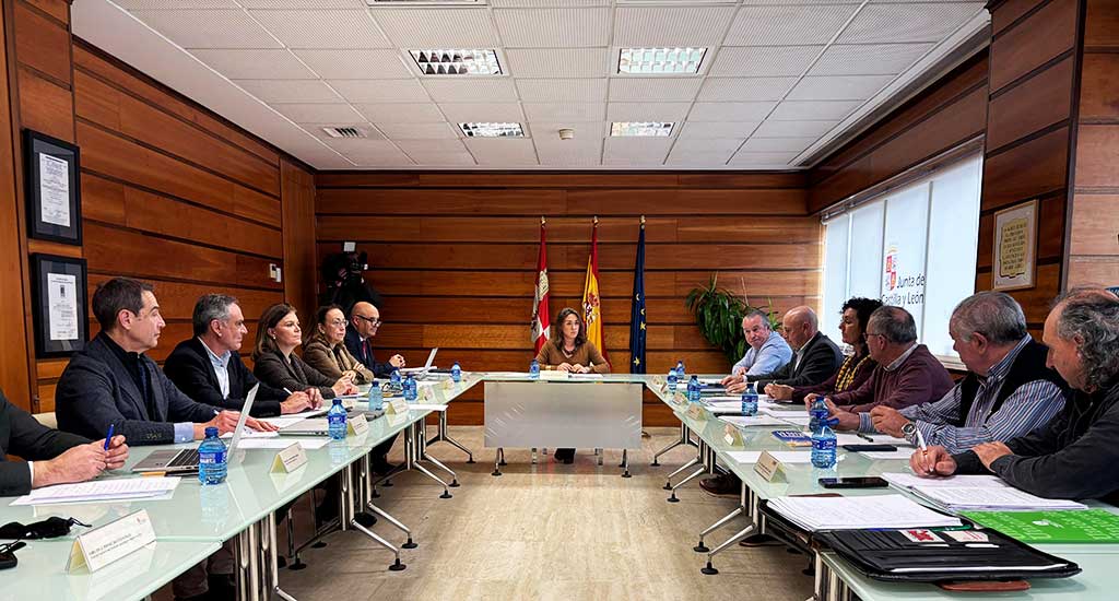Reunión del consejo agrario en la Junta de Castilla y León