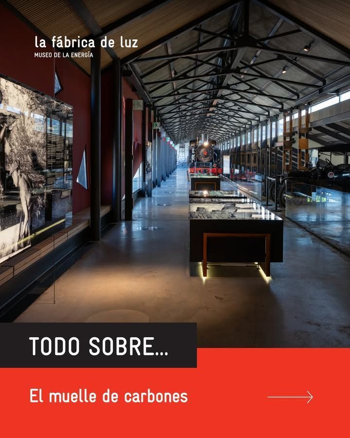 Interior del muelle de carbones en la antigua central térmica de la MSP
