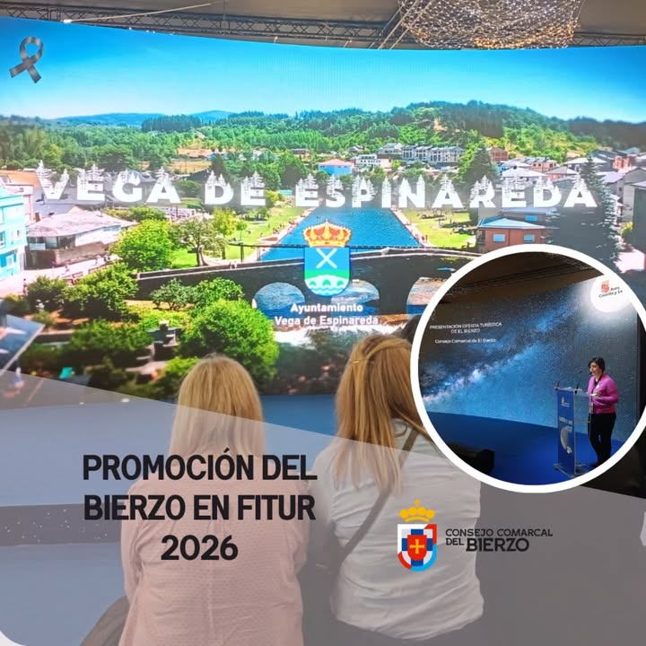 Presentación de la promoción turística de Vega de Espinareda en FITUR 2026