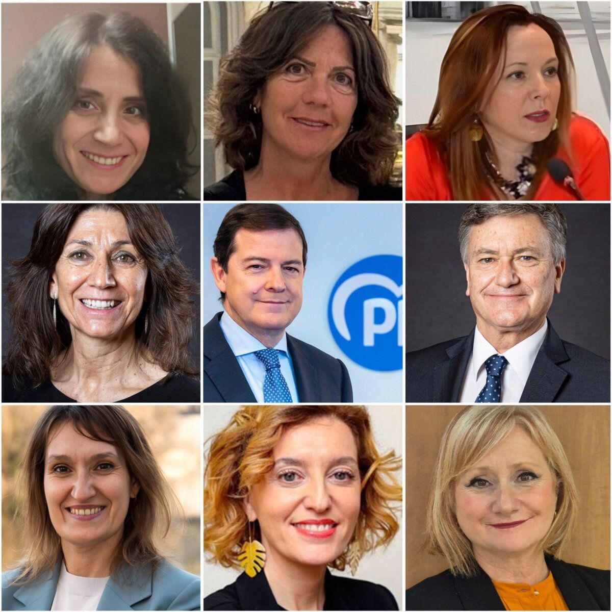 Candidatos del Partido Popular en Castilla y León para las elecciones de 2026
