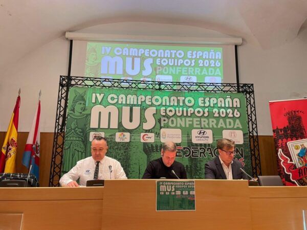 Presentación del Campeonato de España de Mus en Ponferrada 2026