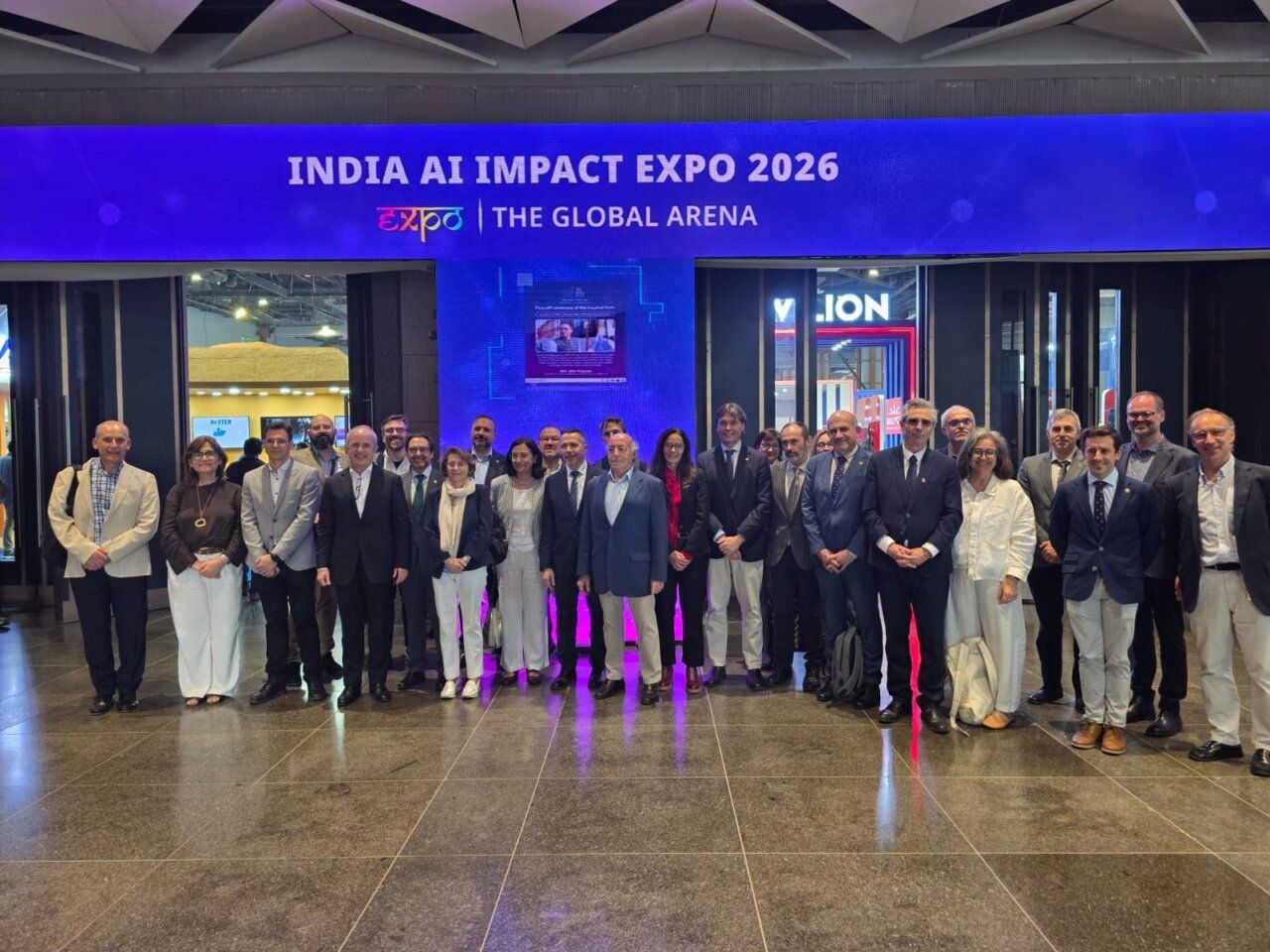 Delegación de la Universidad de León en la Cumbre España-India 2026