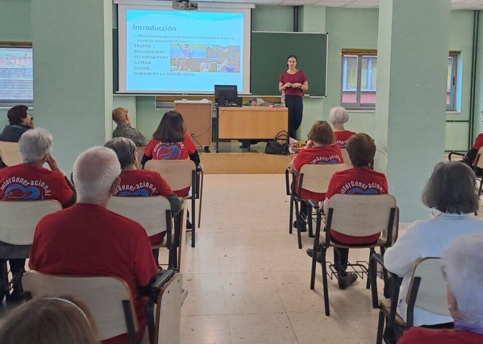 Clase magistral sobre fisioterapia en el campus de Ponferrada