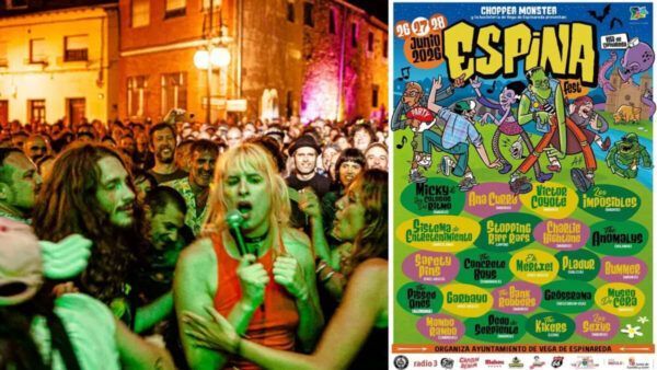 Concierto en el Espina Fest 2026 en Vega de Espinareda con público animado