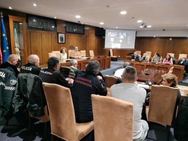 Reunión del Centro de Coordinación Operativa de Ponferrada por emergencia de agua