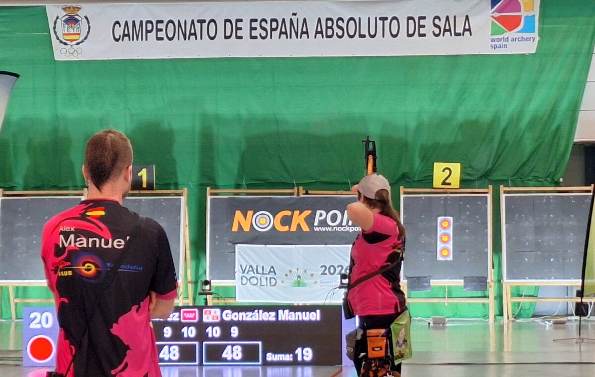 Competencia de tiro con arco en el Campeonato de España absoluto en sala