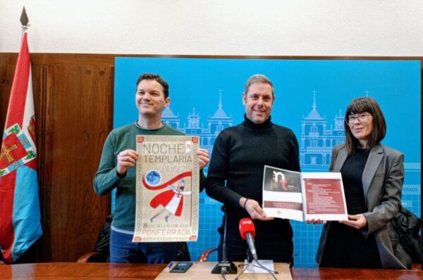 Presentación del cartel de la Noche Templaria 2026 en Ponferrada