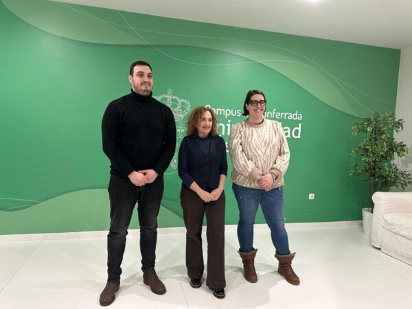 Equipo directivo de la Clínica Podológica Universitaria en Ponferrada