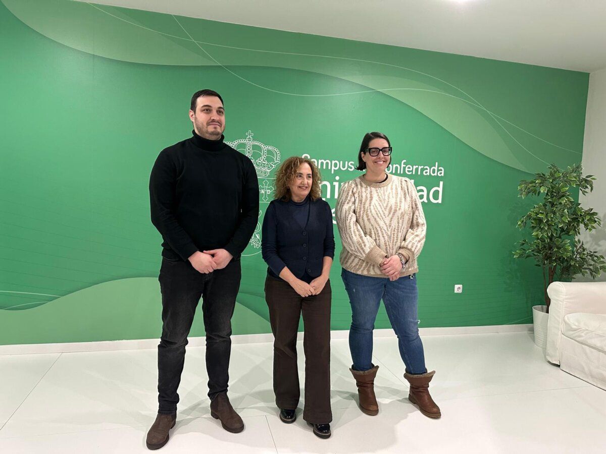 Equipo directivo de la Clínica Podológica Universitaria en Ponferrada