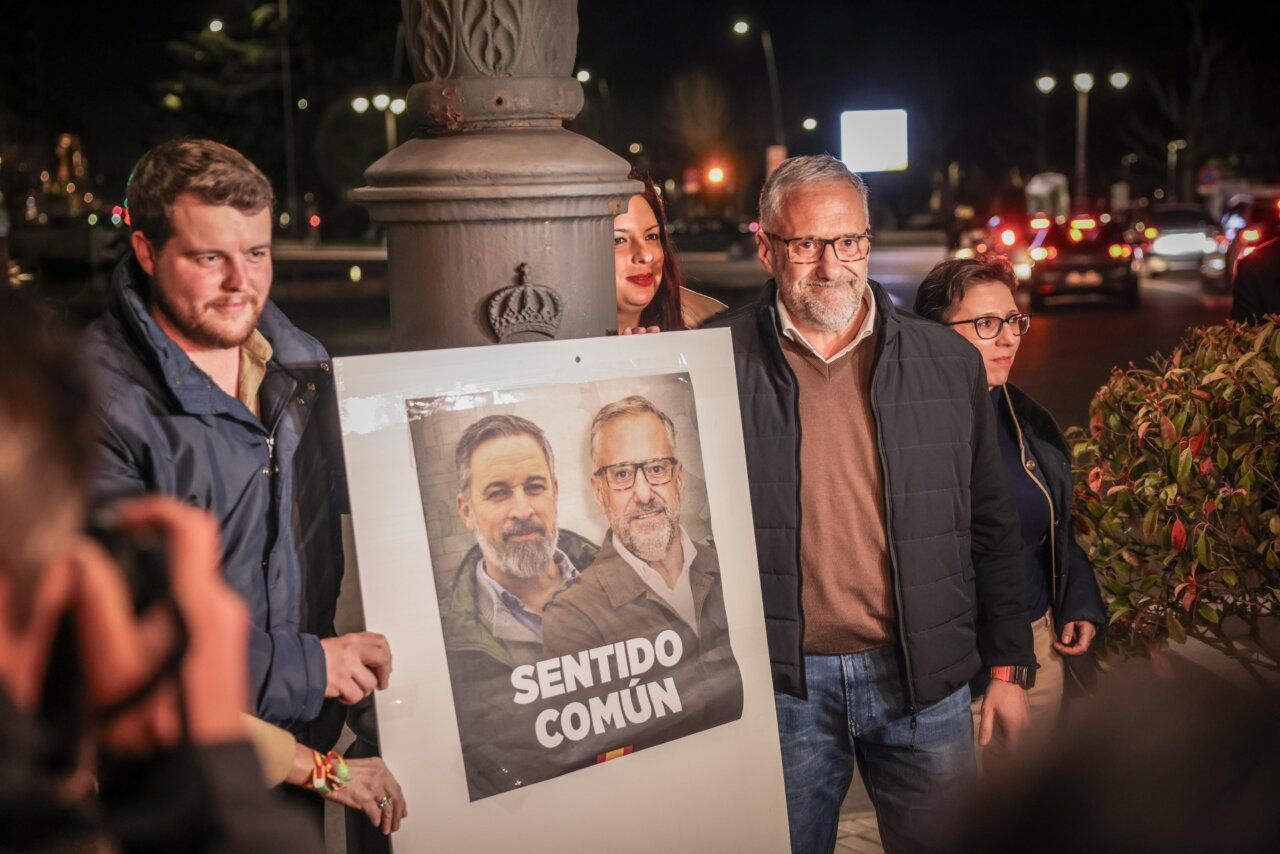 Candidatos de VOX en la campaña electoral en Castilla y León