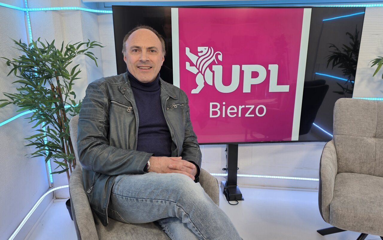Luis Carballo en una entrevista para Bierzo 24TV
