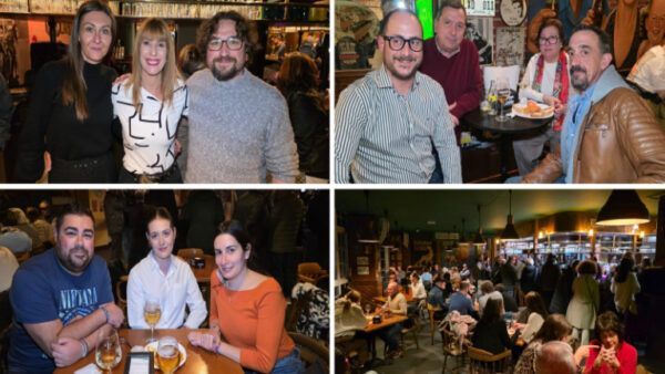 Reapertura del café bar La Galería en Ponferrada con ambiente animado.