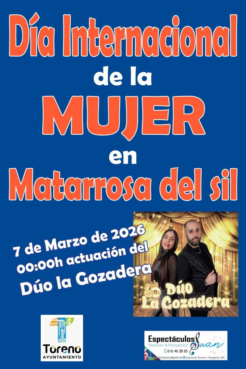 Cartel del Día Internacional de la Mujer en Matarrosa del Sil