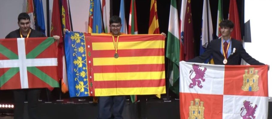 Bruno Domínguez con medalla de bronce en España Skills 2026
