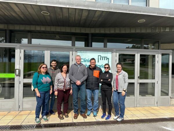 Grupo de especialistas en incendios forestales en el Campus de Ponferrada