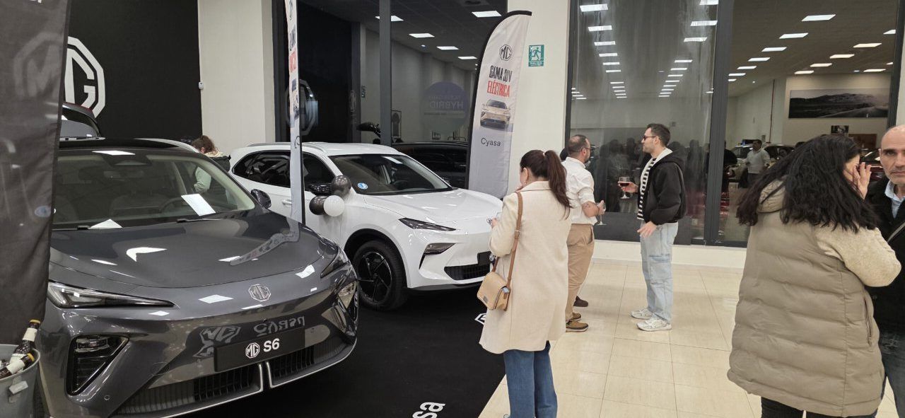 Presentación de los modelos MG S5 EV y MG S6 EV en Cyasa