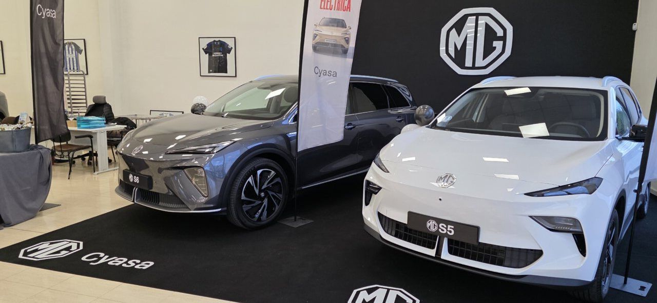 Nuevos modelos MG S5 EV y MG S6 EV en presentación en Cyasa