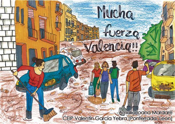 Dibujo premiado de Amalia Ioana Mardare sobre derechos humanos