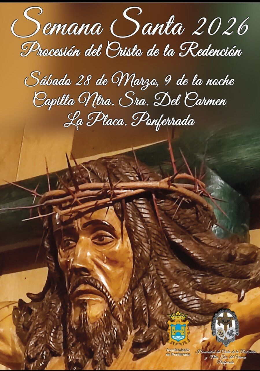 Escultura del Cristo de la Redención con corona de espinas