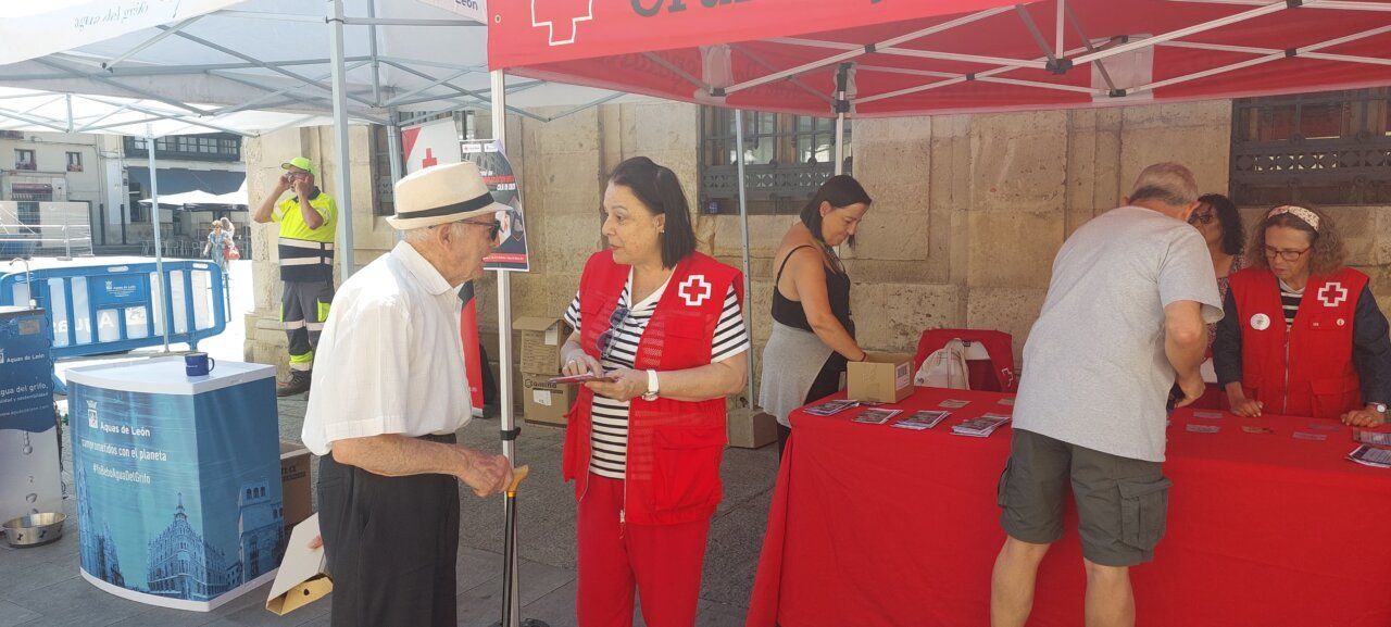 Actividad del Programa OLA con participantes y voluntarios en León