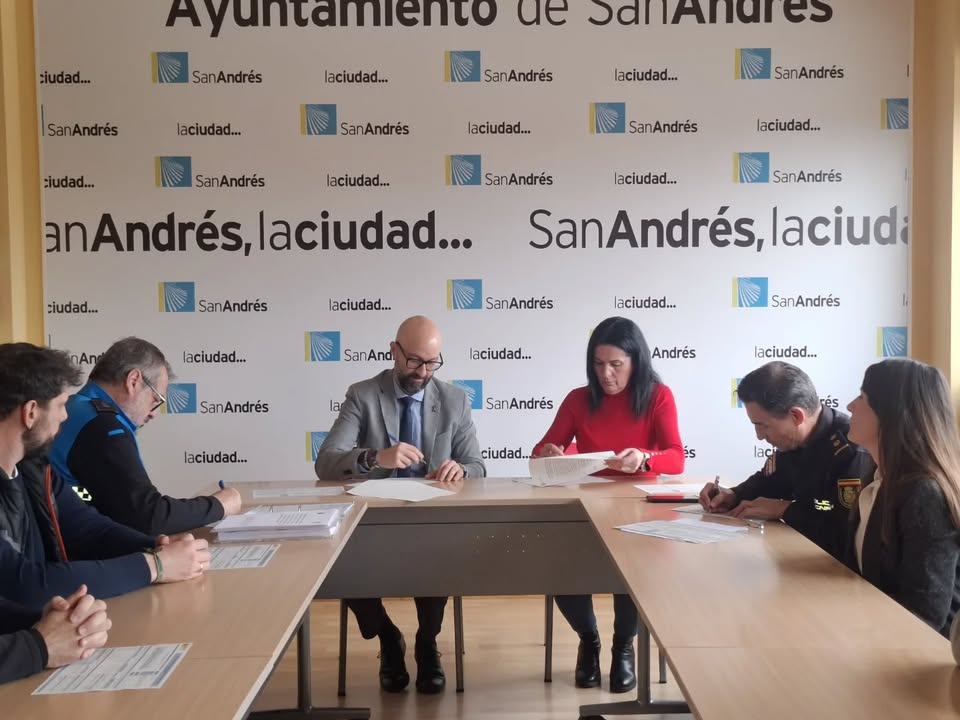 Firma del protocolo VioGén 2 en San Andrés del Rabanedo