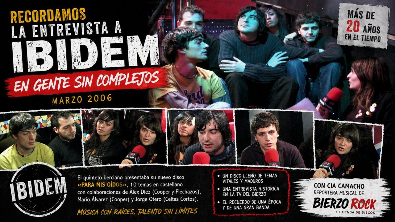 Entrevista al grupo Ibidem en el programa Gente Sin Complejos