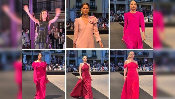Modelos desfilando en la II Fashion Week de Ponferrada con diseños de Silvia Fernández