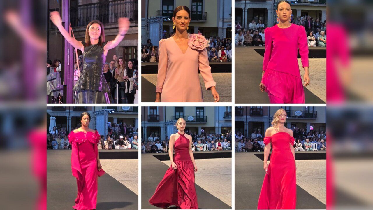Modelos desfilando en la II Fashion Week de Ponferrada con diseños de Silvia Fernández